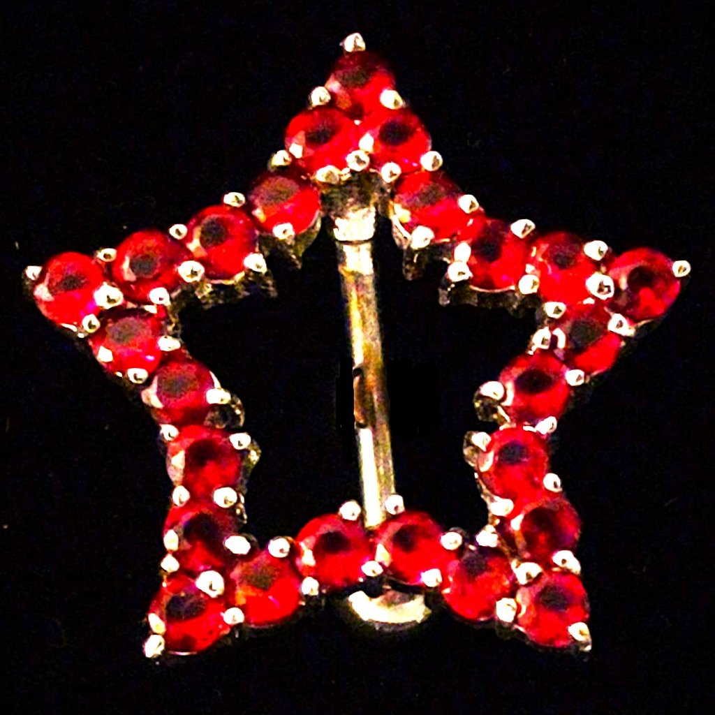 Belly Ring Reverse Star